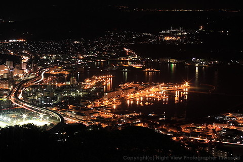 佐世保の夜景（弓張岳展望台）