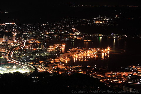 佐世保の夜景（弓張岳展望台）