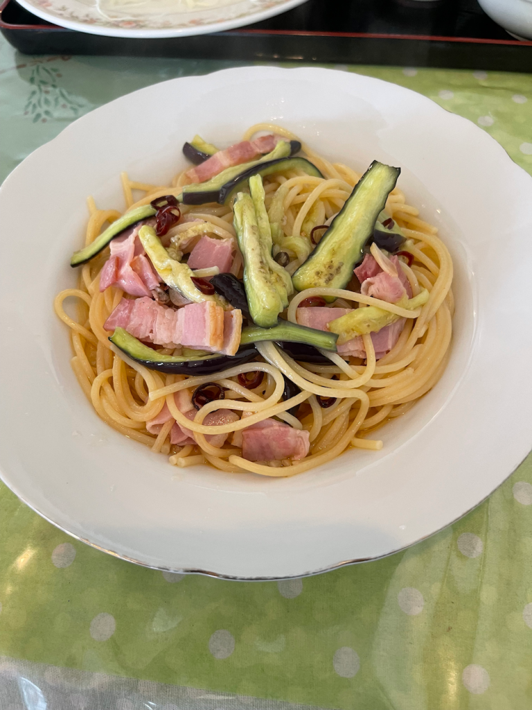 豊前市でパスタとケーキ