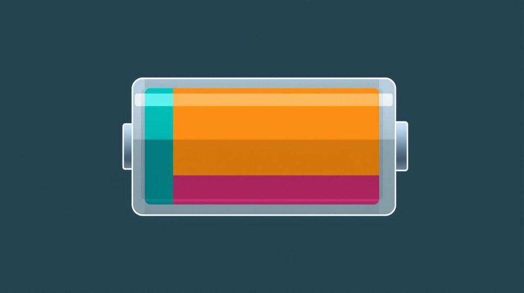 満充電で自動停止する安全設計(イメージ)